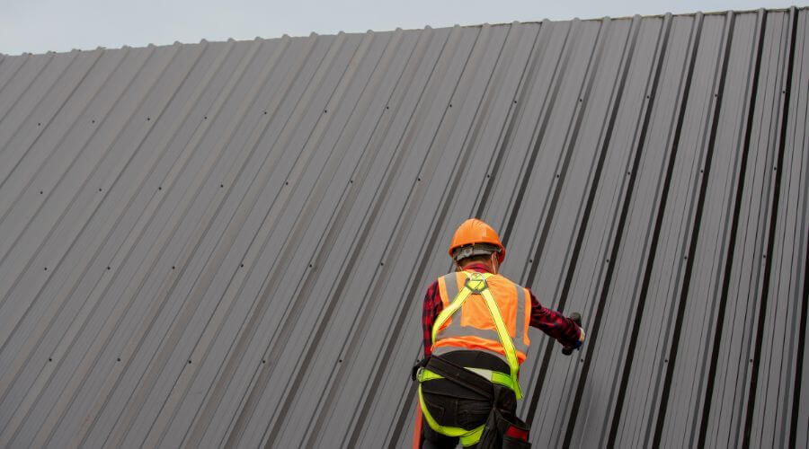 Professional metal roof installation services in Newport, WA